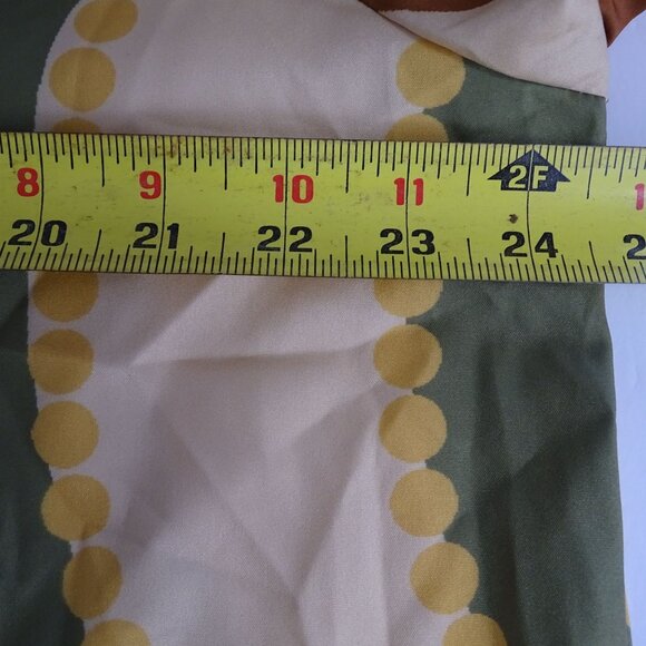 Emery Rose Retro-Inspired Tunic Top Women Size 2XL Earthy Wave Print NEW - Picture 10 of 12